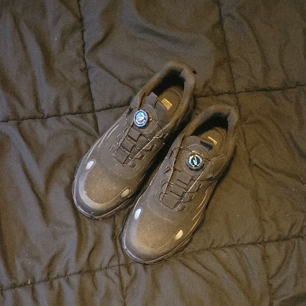 Black Athletic Work Shoes.